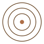 logo qui ressemble à une cible